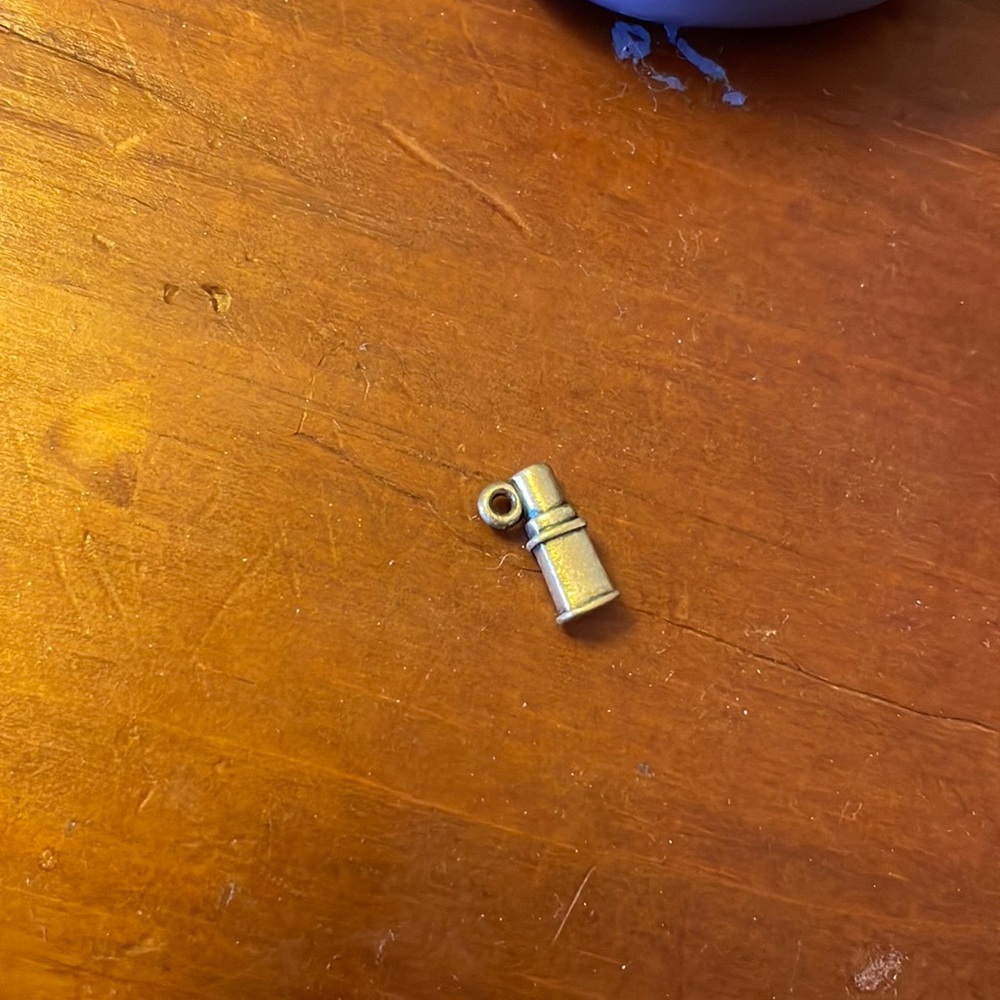 Empty lipstick bottle James Avery Charm